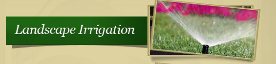 landscape irrigation